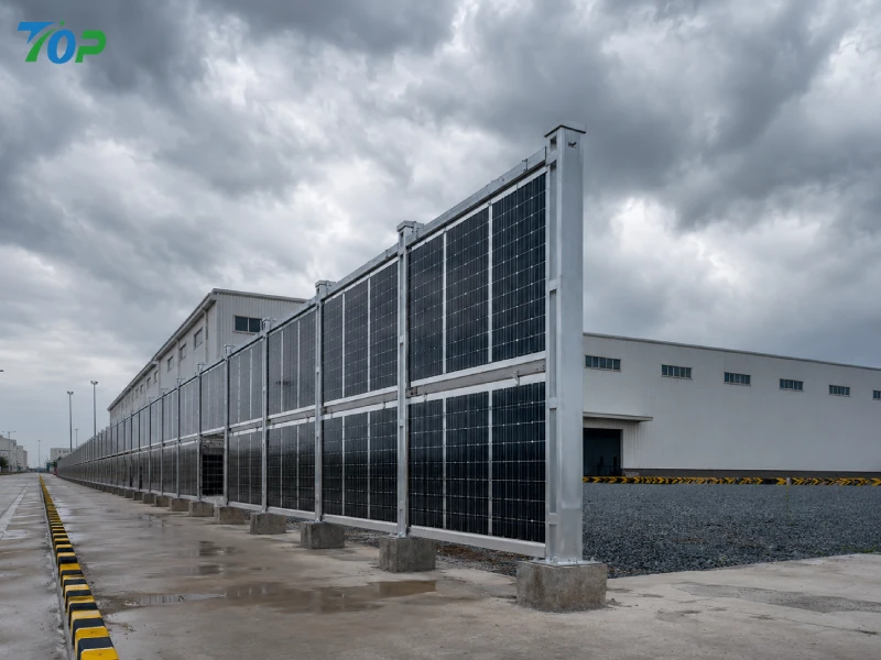 Integrált napelemes kerítés: az esztétika, a biztonság és a megújuló energia tökéletes kombinációja